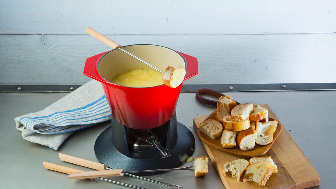 Almond Cheese Fondue