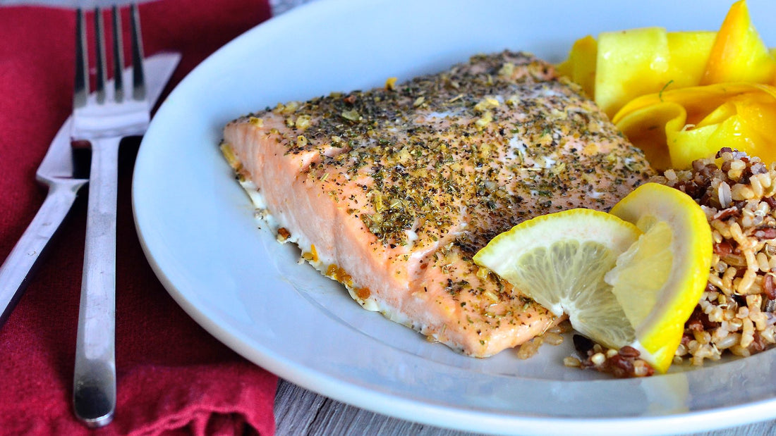 Baked Lemon Herb Salmon