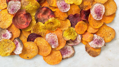 Baked Root Vegetable Chips