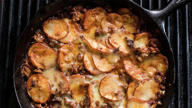 Cast Iron-Grilled Italian Potatoes