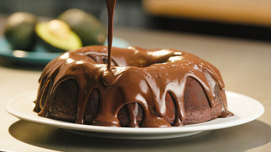 Chocolate Fudge Avocado Cake