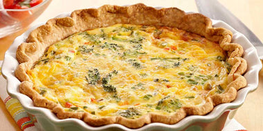 Dirty Rice Quiche