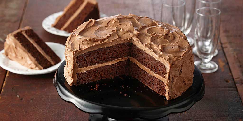 Gluten Free Chocolate Cake with Chocolate Buttercream Frosting