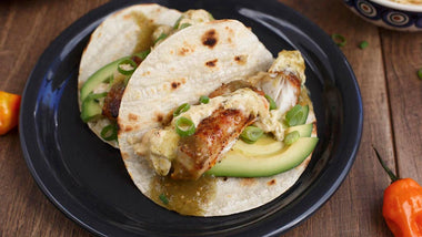 Grilled Mahi Mahi Tacos with Spicy Mayo