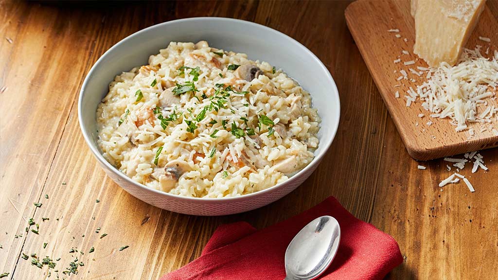 Instant Pot® Chicken Alfredo Risotto