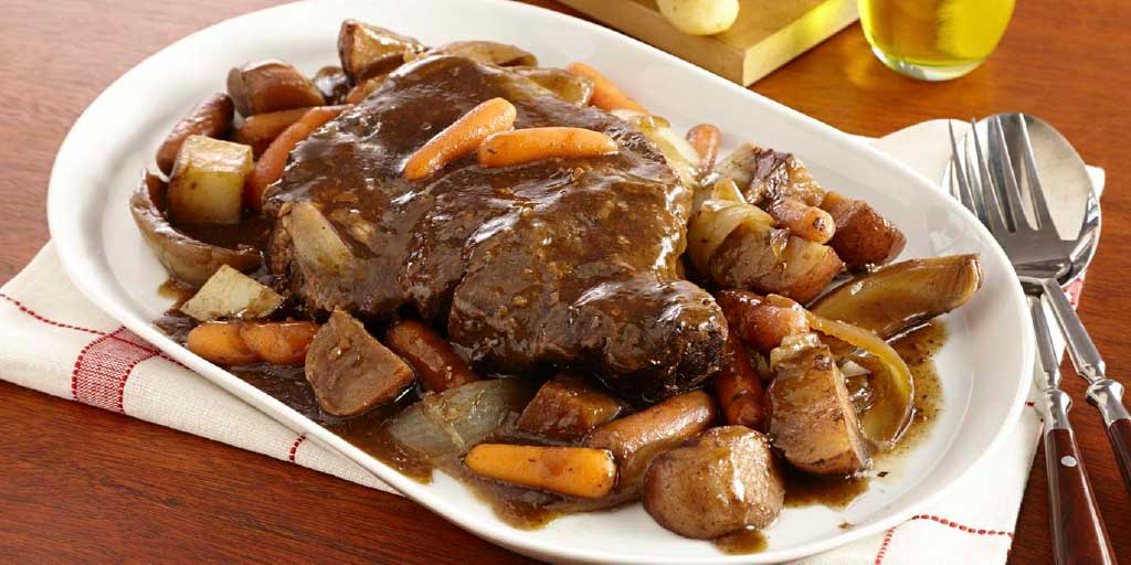 Slow Cooker Red Wine Pot Roast