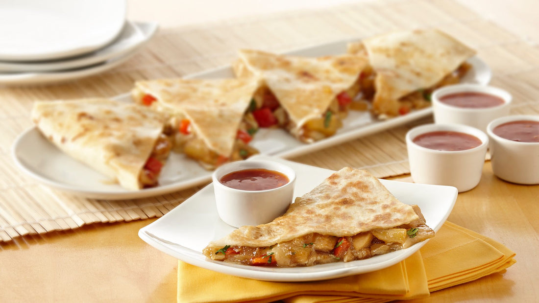 Sweet & Sour Chicken Quesadillas