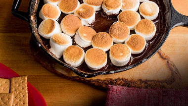 S'mores Dip with Spiced Chocolate Ganache