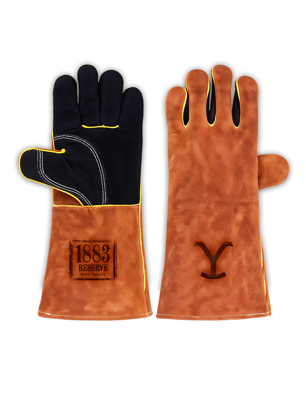 Yellowstone Suede BBQ Gloves