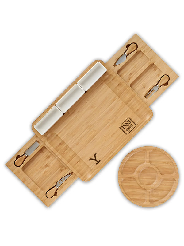 Yellowstone Large Cheese Board and Knife Set