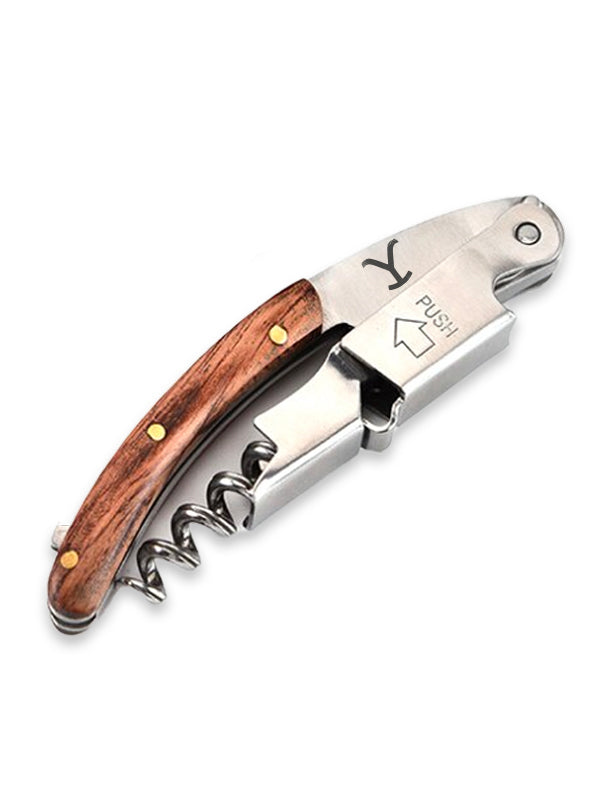 Yellowstone Wine Key with Wooden Handle