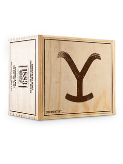 Yellowstone 6-Bottle Wood Crate