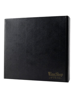 WineShop Branded 3-Bottle Black Gift Box