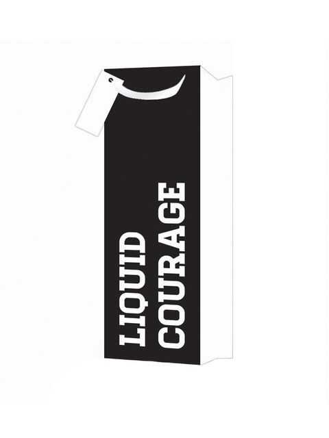 Liquid Courage Bottle Gift Bag