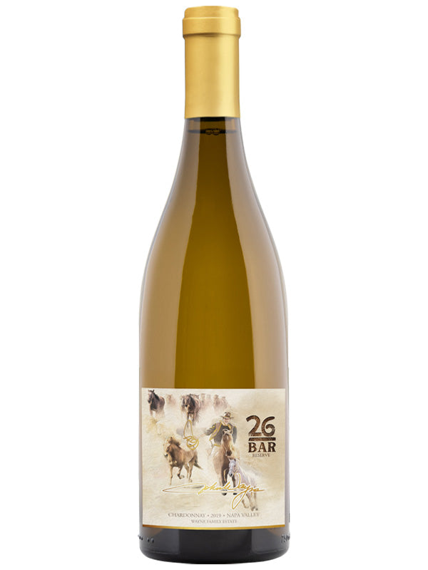 John Wayne, 26 Bar, 2019 Napa Valley Chardonnay