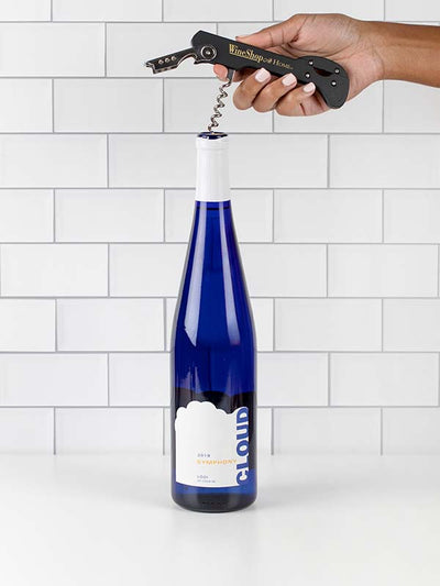 WineShop At Home Logo Boomerang Corkscrew