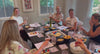 Group of female friends at a Barry Manilow Wine Tasting