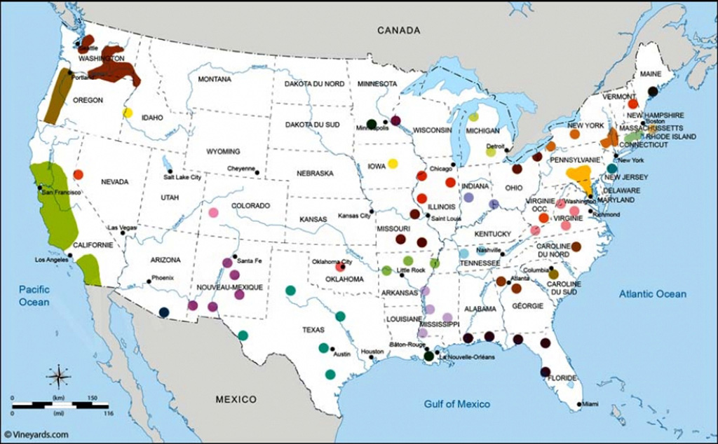 The American Viticultural Areas (AVAs)