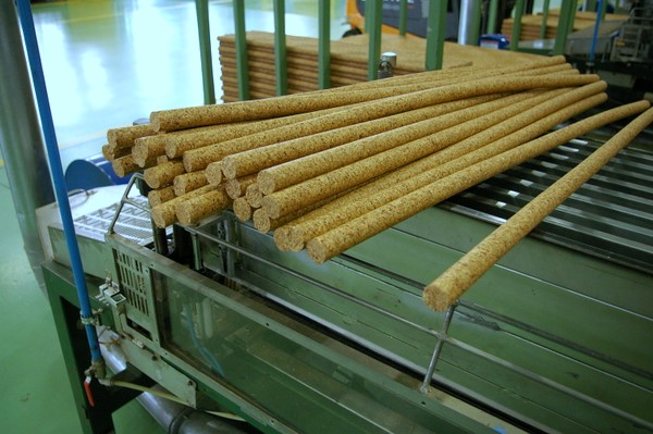 Cork rods