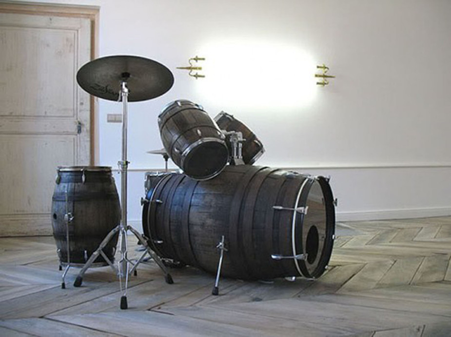 Wine Barrel drum kit