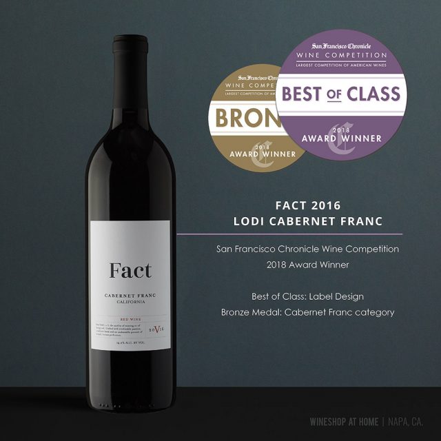 2018 SF Chronicle Wine Competition - Fact Cab Franc
