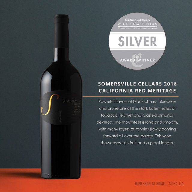 2018 SF Chronicle Wine Competition - Somersville Red Meritage