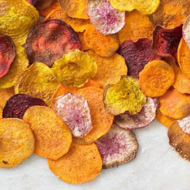 Baked Root Vegetable Chips