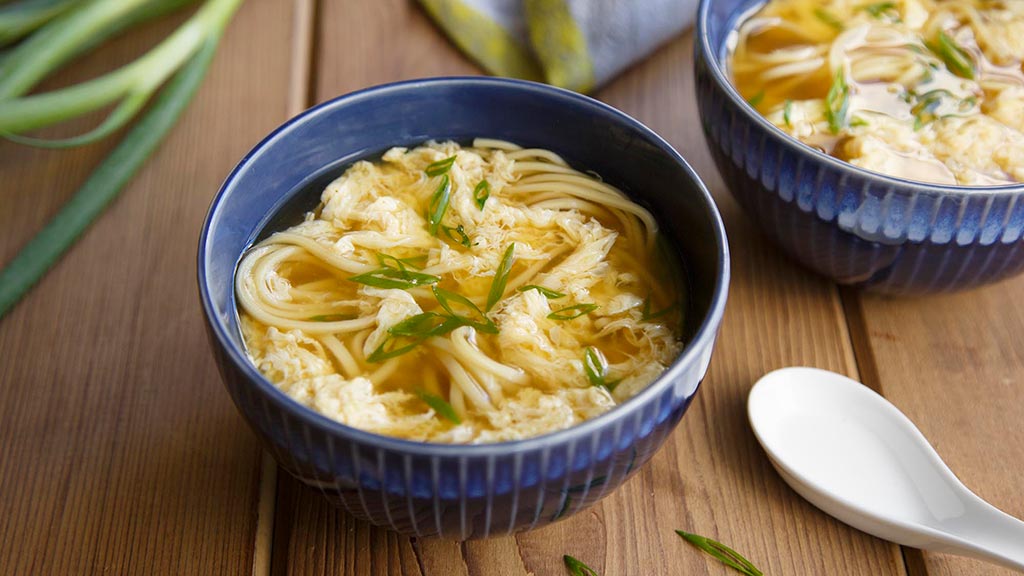 Let’s Toast the Year of the Pig! Chinese Food & Wine Pairings - Egg Drop Noodle Soup