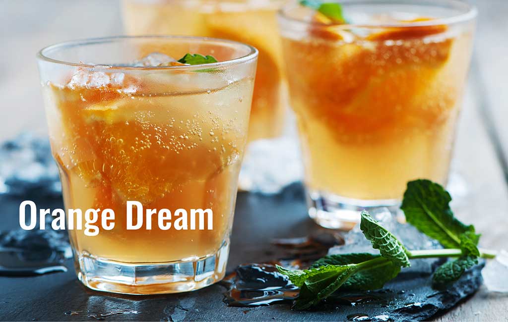 Sparkling Cocktails for Spring - Orange Dream