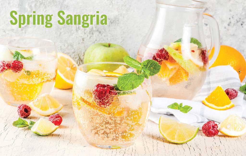 Sparkling Cocktails for Spring - Spring Sangria