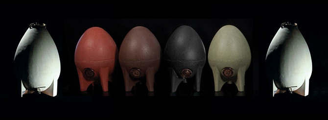 Easter Egg Hunt in the Cellar Anyone? Egg tanks in different colors