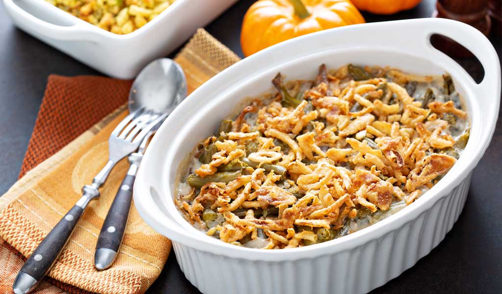 Winemaker's Holiday Food & Wine Pairing Guide - Green Bean Casserole