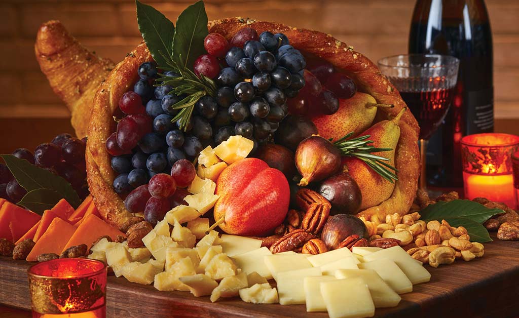 Thanksgiving themed cheeseboard