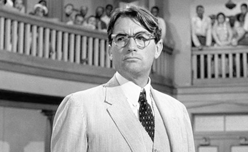 Atticus Finch from To Kill a Mockingbird