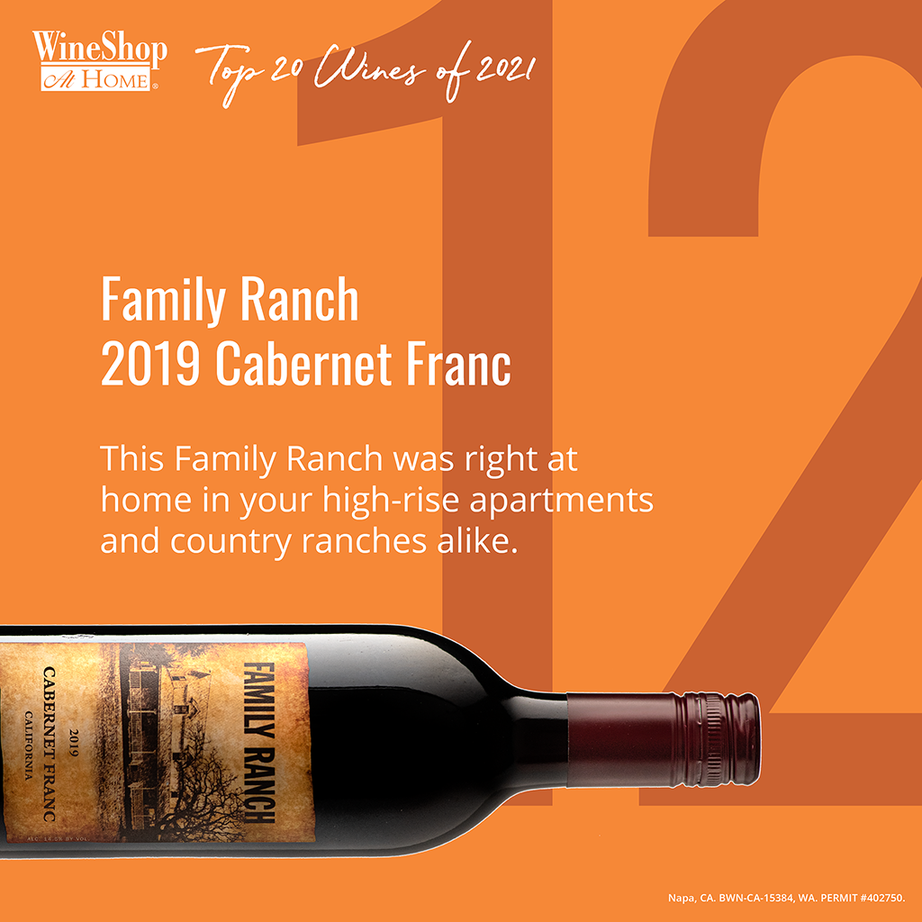 #12 - Family Ranch 2019 Cabernet Franc