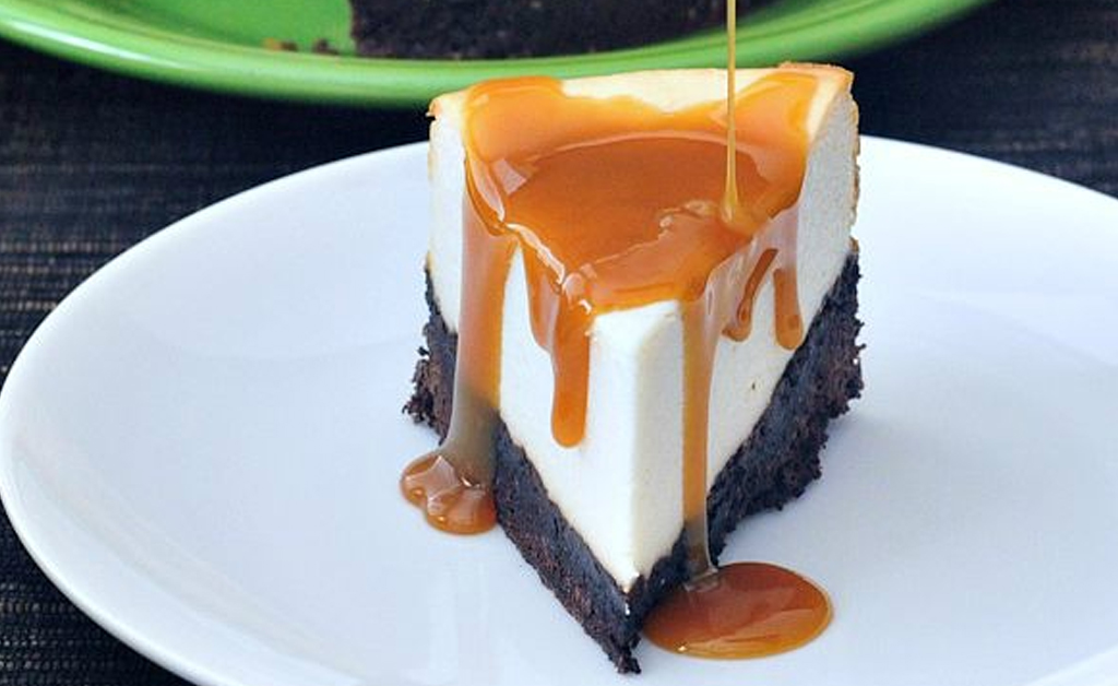 Brownie-bottomed Cheesecake