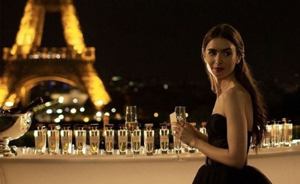 Emily (played by Lily Collins in Emily in Paris: The New Netflix TV Show) is a young American in her 20s who landed her dream job in a city that is equally her dream city, Paris. 