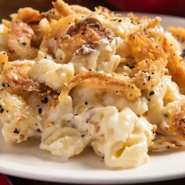 Everything Bagel Mac and Cheese